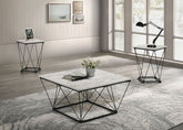 Whetstone 3 Pc. Table Set Model Fm42901Wh-3Pk By Furniture Of America